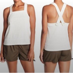 Madewell Crossback Tank in White - Small